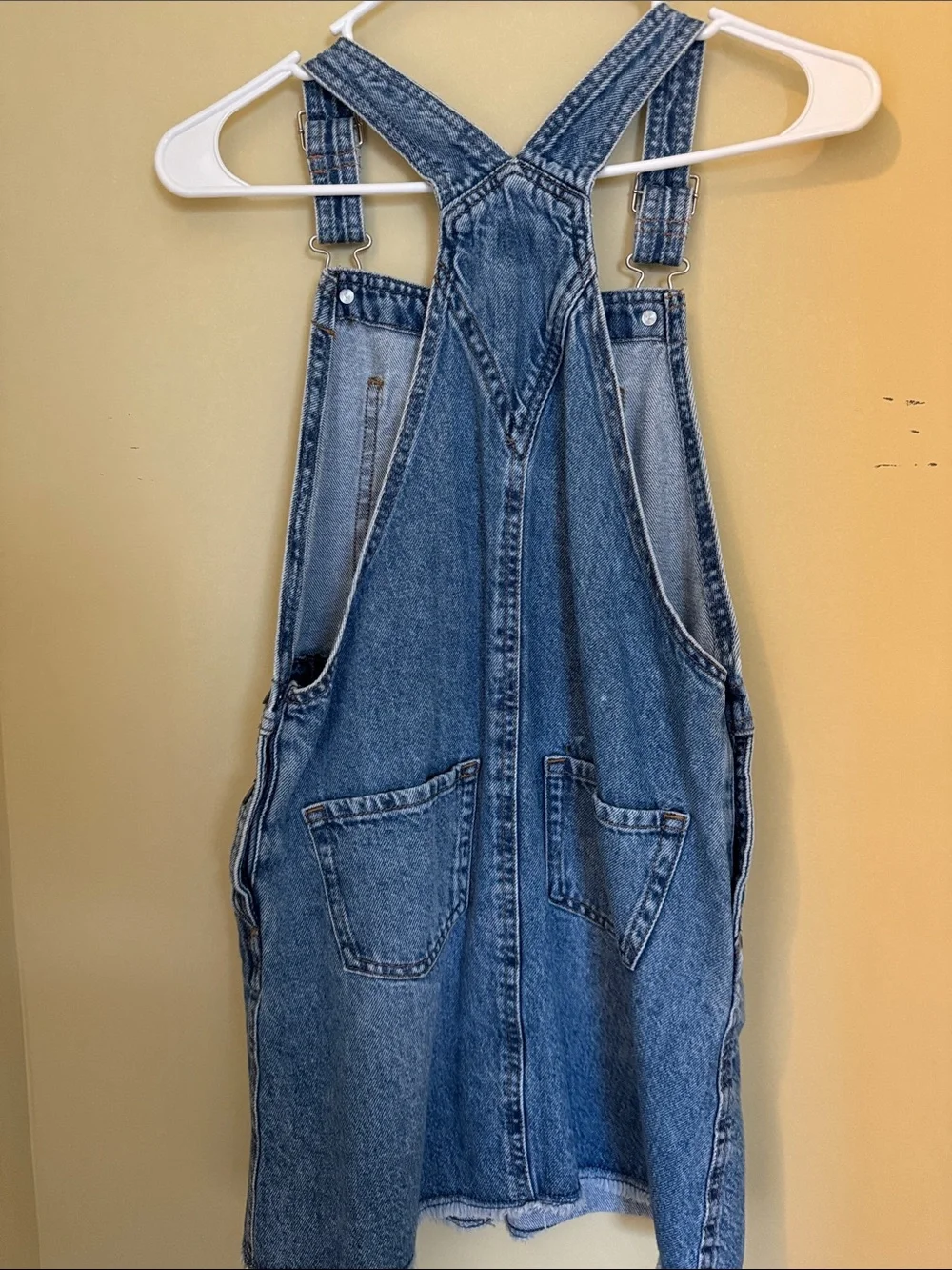 GAP Girls Blue Denim Overall Dress
